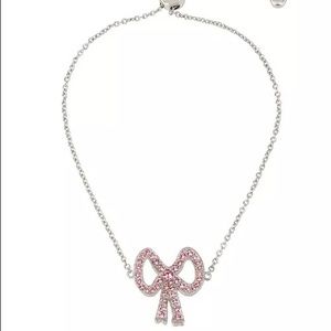 Coach Pave Bow Slider Bracelet